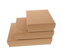 Ipetboom 3piezas Cajitas De Cartón Pequeñas Tapa Para Joyas Collares y Anillos Elegante Empaque De Papel Para Ocasiones Especiales Como Cumpleaños y Bodas Caja De Obsequio De Cartón Caja Pa