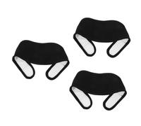 Ipetboom 3piezas Compresa De De Ricino Reutilizable Para Cuello Paquete De De Ricino Suave y Práctico Para Relajación y Autocuidado