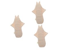 Ipetboom 3piezas Compresas Menstruales De Algodón Reutilizables Para Día y Noche Almohadillas Lavables Confortables y Transpirables Para Uso Diario y Viajes