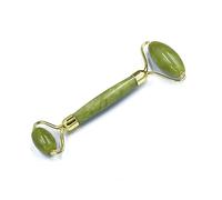 Ipetboom 3piezas De Jade Autentico Para Cuidado De Piel Herramienta De Masaje Facial Portable De Masajeador De Rodillos Para Empujar El Rostro Casa