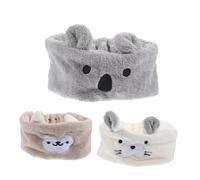 Ipetboom 3piezas Diadema De Maquillaje Bonita y Portátil Para Mujer Absorbente De Agua Para Limpieza Facial y Spa