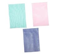 Ipetboom 3piezas Estropajo Africano Reutilizable Para Espalda Exfoliante De Cuerpo Paquete De Limpieza Suave Para Ducha y Baño