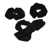 Ipetboom 3piezas Lazos De Pelo Elegantes Lazo De Satén Para Niñas Accesorios De Cabello Coleteros Suaves y Antideslizantes Perfectos Para Fiestas y Uso Diario