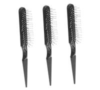 Ipetboom 3piezas Peine De Peluquería Cerdas De Alambre Peine De Masaje Cabelludo Para Cepillo Para Cabello De Mujer y Cepillo Para Peluca Uso Salón De Belleza