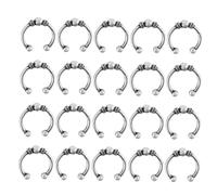 Ipetboom 4 20 Piezas Horquilla De Coleta Accesorios Para Trenzas Puños De Rastas Trenzar La Decoración Del Cabello Pinza De Pelo Trenza Anillos Pinza Para El Cabello Modelado