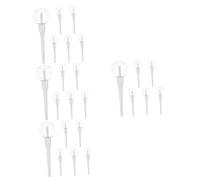 Ipetboom 4 Juegos 4 Juegos De Tubos Vacíos De Brillo De Labios Con Forma De Piruleta Tubo De Brillo De Labios Kit De Brillo De Labios Tubos De Rímel Para Kit De Fabricación 6 piezas * 4