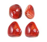 Ipetboom 4 Piezas de Piedras Irregulares de Sardónice para Equilibrio de Chakras y Meditaciones, Ágata Natural Propiedades Curativas y Paz Mental Color Aleatorio