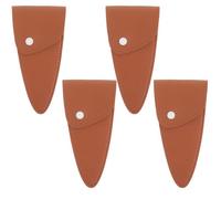 Ipetboom 4 Piezas Funda Protectora para Tijeras De Cuero Fundas para Tijeras De Costura Bolsa De Almacenamiento para Protectoras para Herramientas De Protector para De Costura