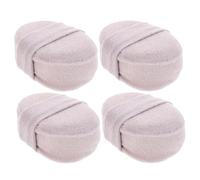 Ipetboom 4 Piezas guante de esponja vegetal almohadilla exfoliante almohadilla de esponja de ducha natural estera de esponja toallita de ducha guantes