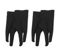 Ipetboom 4 Piezas Guantes de Dibujo para Artistas Guantes de Dos Dedos para Tableta Gráfica Tela Resistente Manchas Reducción de Fricción para Dibujar Pantalla Táctil