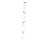 Ipetboom 4 Piezas horquilla adorno de gato pasador de pelo moño pasadores de pelo tiara horquillas para el cabello para mujeres herramienta de peinado Metal bollo novia