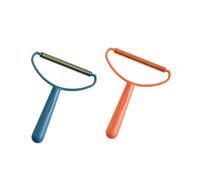 Ipetboom 4 Piezas Peine para Quitar el Pelo Mascotas Herramienta para Limpiar Bolas de Pelo Quitapelusas de Dos Caras para Mascotas Afeitadora Manual