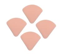 Ipetboom 4 Piezas Soplo De Polvo Triangular Bolso De Cosméticos Neceser Para Mujer Esponjas De Pata Esponja De Maquillaje En Polvo Equipo Líquido Esponja De Alta Densidad Elástica