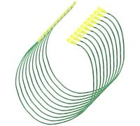 Ipetboom 400 Piezas De Sujetadores De Adornos Cuerdas De Presión para Adornos Navideños Ganchos para De Bolas Navideñas Colgadores para De Árbol Ganchos para