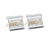 Ipetboom 400piezas Bastoncillos De Algodón De Doble Punta Unidades Multifuncionales Para Maquillaje y Cuidado Personal