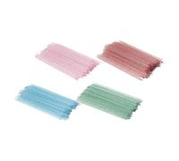 Ipetboom 400piezas Palitos De Cutícula Plásticos y De Punteado Para De Uñas Kit De Limpieza y Manicura Para Mujeres Multi-