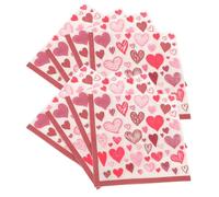 Ipetboom 40hojas Servilletas Para Bodas San Valentín y Cumpleaños y Elegantes Decoración De Mesa