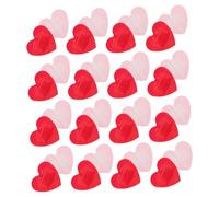 Ipetboom 40piezas Parche Forma de Corazón Curita Forma de Corazón para Piel Sensible Flexibles y Impermeables para Uso Exteriores y Emergencias Vendajes Adhesivos