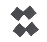 Ipetboom 4pares of Wear-resistant Non-slip High Heel Sole Stickers for Women Silent Square Shoe Pads s