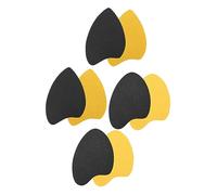 Ipetboom 4pares Protector Zapato Pegatinas Antideslizantes Amortiguador Ruido Resistente Desgaste Práctico
