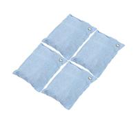 Ipetboom 4piezas Bolsas Bambú Purificadoras De Aire Desodorante Reemplazable Para Armario Hogar Coche Material Natural