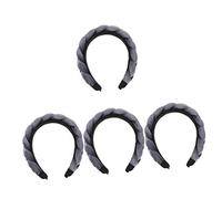 Ipetboom 4piezas Diadema Ancha De Mujer Trenzas Accesorio Vintage Para y Ocasiones Especiales y Para Amigas y Novias