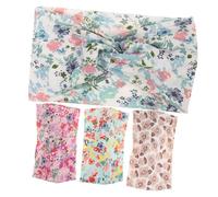 Ipetboom 4piezas Diadema Deportiva Elástica Para Mujer Para Entrenamiento Yoga y Running Antideslizante Bandas Sudor Bandas Finas Cabello Diademas De Entrenamiento Para Mujer