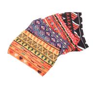 Ipetboom 4piezas Diademas Africanas Cabeza Bandas Cabello Diademas Sencillas Mujer