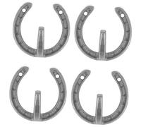 Ipetboom 4Piezas Gancho Colgante Retro de Pared de Forma de para Organizador de Sombreros y Ropa para Decoración y Almacenamiento Entrada