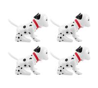 Ipetboom 4piezas Perro Dálmata Inflable De Juguetes Autoportantes Forma De Globo Simulación De Cachorro Para Decoración De Fiestas Temáticas Cumpleaños y Carnavales