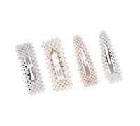 Ipetboom 4Piezas Pinzas Para Triangle y Rectangle Accesorios De Moda Para Mujeres y Niñas Para Looks Frescos