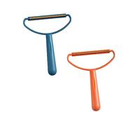 Ipetboom 4piezas Quitapelusas Práctico Para Raspador De Limpiador De Mango Ergonómico Doble Cara