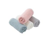 Ipetboom 4piezas Toalla Facial de Algodón Suave para Secar el Sudor de Toallitas de Algodón Flexibles para Lavarse la Cara el Baño Color Aleatorio