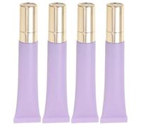 Ipetboom 4piezas Tubos Vacíos Para Esencias De Crema Para Ojos Rellenables Portátiles Para Cosméticos Envases Para Cuidado Piel