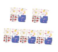 Ipetboom 5 Juegos Bolsa De Almacenamiento De Servilletas Sanitarias Bolsas De Almohadillas Bolsa De Almacenamiento Multiusos Soporte En Miniatura Bolsa De Cambio En Efectivo 4 Uds * 5