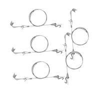 Ipetboom 5 juegos Kit de Cuerdas para Colgar Cuadros de Alta Resistencia con Ganchos Ajustables y Cable Inoxidable de Accesorios para Exposición de Arte y Galerías Sistema de Suspensión
