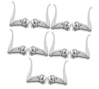 Ipetboom 5 Pares De Accesorios De Freno Para Freno Antideslizante Para 2 Piezas De Metal 1 Par De Palancas De Freno Reparación De Frenos Para Silla De