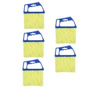 Ipetboom 5 Piezas Cepillo De Limpieza para Persianas Ranura Contraventanas Anteojeras Cubierta Air Conditioner Respiradero Oscuro Lente Ojo Bloqueadores Cortinas Blue
