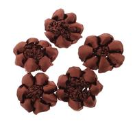 Ipetboom 5 Piezas Cubierta De Red Para El Cabello Red Elástica Para Moño Red Para Cubrir El Moño Redecilla Para El Cabello Ballet Fabricante De Moño De Pelo Light Brown Paño