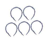 Ipetboom 5 Piezas Diadema de Satén para Mujeres y Niñas Banda Cabello Antideslizante y Elegante para Lavarse la Cara y Salir Diadema Moderna