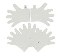 Ipetboom 5 Piezas máscara de mano guantes anti rayos ultravioleta guantes de la mano cuticle remover exfoliante manos hidratantes para manos exfoliantes para manos