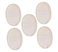 Ipetboom 5 piezas Pads de Baño Exfoliantes de Lufa Natural Almohadillas para Ducha con Abundante Resistente y Ligero Para Limpieza Corporal Profunda Piel Cuello Espalda y Piernas Uso