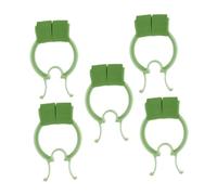Ipetboom 5 Piezas tapones de nariz ensangrentada pinza de fijación de la nariz tapón de sangrado nasal para tapón de hemorragia nasal pinzas para sangrar por la nariz pompón Verde