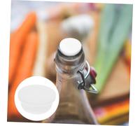 Ipetboom 5 piezas Tapones de Silicona Reutilizables Tapones Sólidos para Botellas Cierre Hermético para Sal Pimienta Macetas y Tubos Prácticos y Resistentes