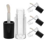 Ipetboom 5 Piezas tubo de brillo de labios Botella de plástico tubos bomba verter pasta Gel equipo tinte tubo de embalaje de brillo de labios botellas de brillo de labios el plastico