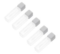 Ipetboom 5 Piezas Tubos Compactos De Brillo Labial De Frascos De Brillo Labial Para Hacer Tú Mismo Tubos Vacíos Para Obsequio o Maquillaje