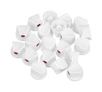 Ipetboom 50 Boquillas para Pintura en Aerosol Blancas de Plástico PE Repuestos Aplicables Resistentes y Portátiles Compatibles para Grafitis Reparación y Decoración Doméstica