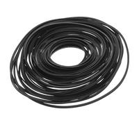 Ipetboom 50 Correas de Goma para Grabadora de Casetes Mixtas 0,7 1,0 Mm, Cintas de Transmisión Plegadas 40-190 Mm, Kit Reparación Audio para Reproductores DVD, Pletinas y Casetes Portátil