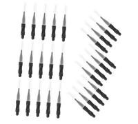 Ipetboom 50 piezas Cepillos para Cejas con Tapa Aplicadores para Laminación de Pestañas y Máscara Micro Cepillos Flexibles y Suaves para Maquillaje Profesional y Uso Diario