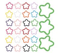 Ipetboom 50 Pinzas Para El Pelo Con Forma De Estrella Pasadores Para El Pelo Con Forma De Estrella De Colores Para Mujeres Y Niñas Pinzas Para El Pelo De Metal De Colores Decoración